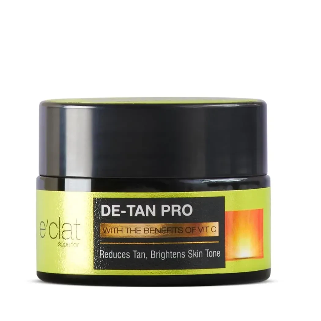 e'clat De-Tan pro Cleanser and mask, With the benefits of Vitamin C- 50 gm