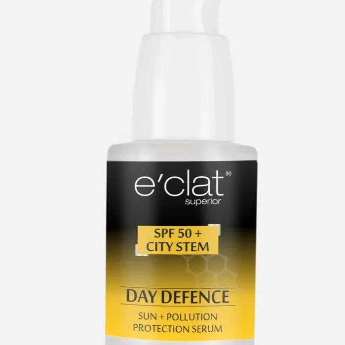 e'clat Superior Day Defence Sun + Pollution Protection Sunscreen Serum – SPF 50+ 30ml