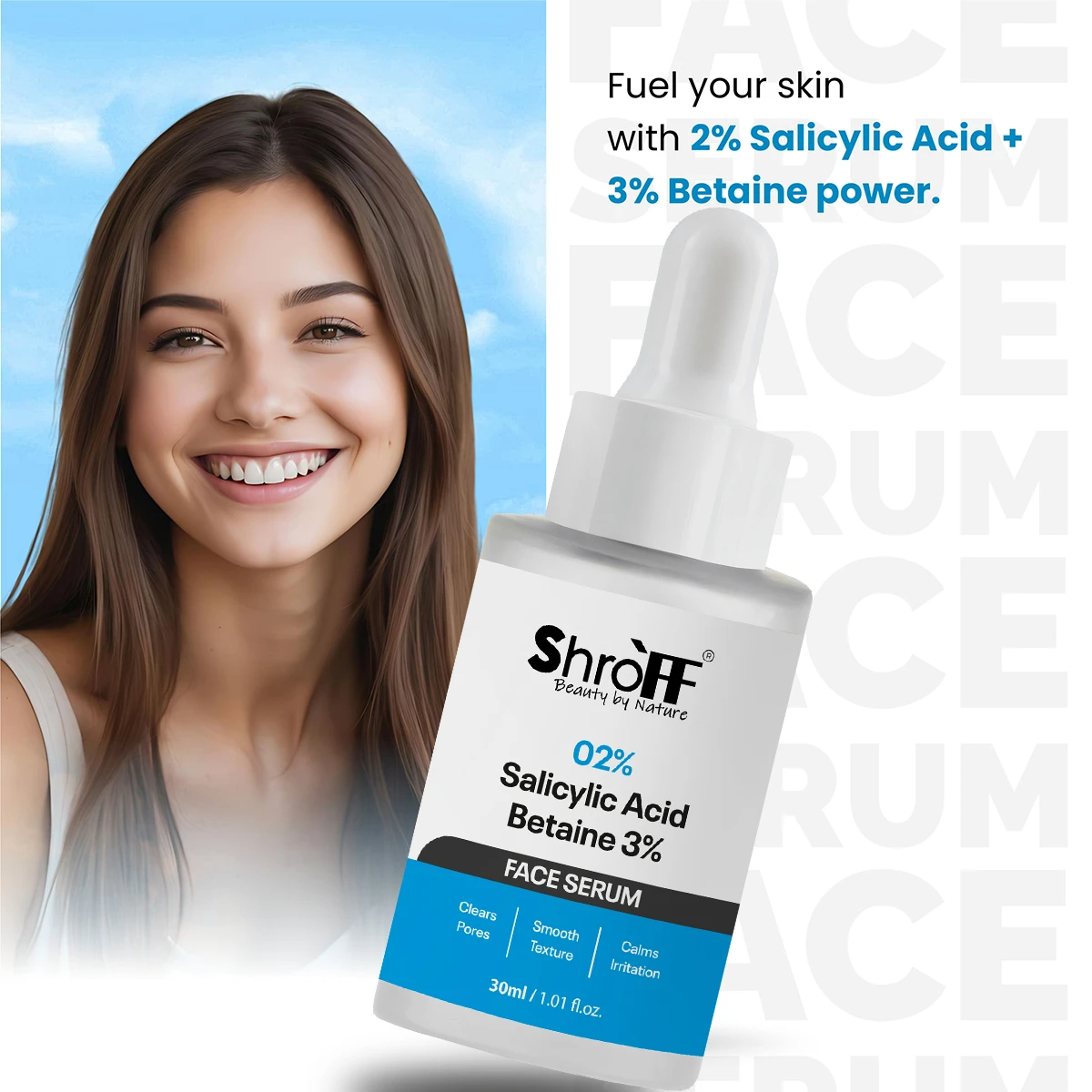 2% Salicylic Acid Face Serum for Acne, Oily Skin & Open Pores | For Men & Women