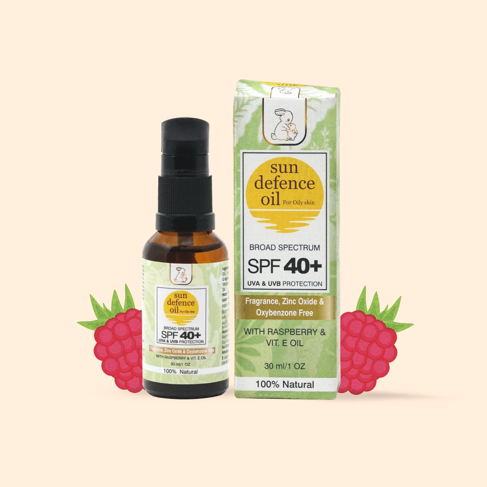 BBO Sun Defense Oil for Oily Skin with SPF 40 (30 ml) | Natural Sunscreen