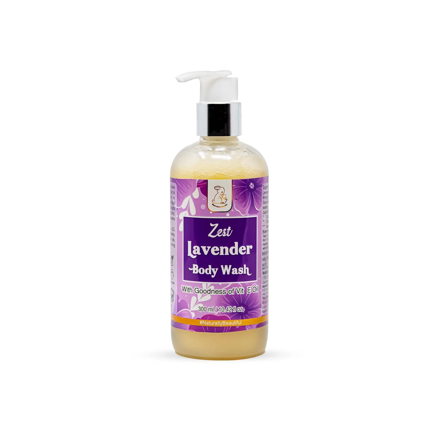 BBO Zest Forever Lavender Body Wash with Argon & Vit E Oil For Dry Skin